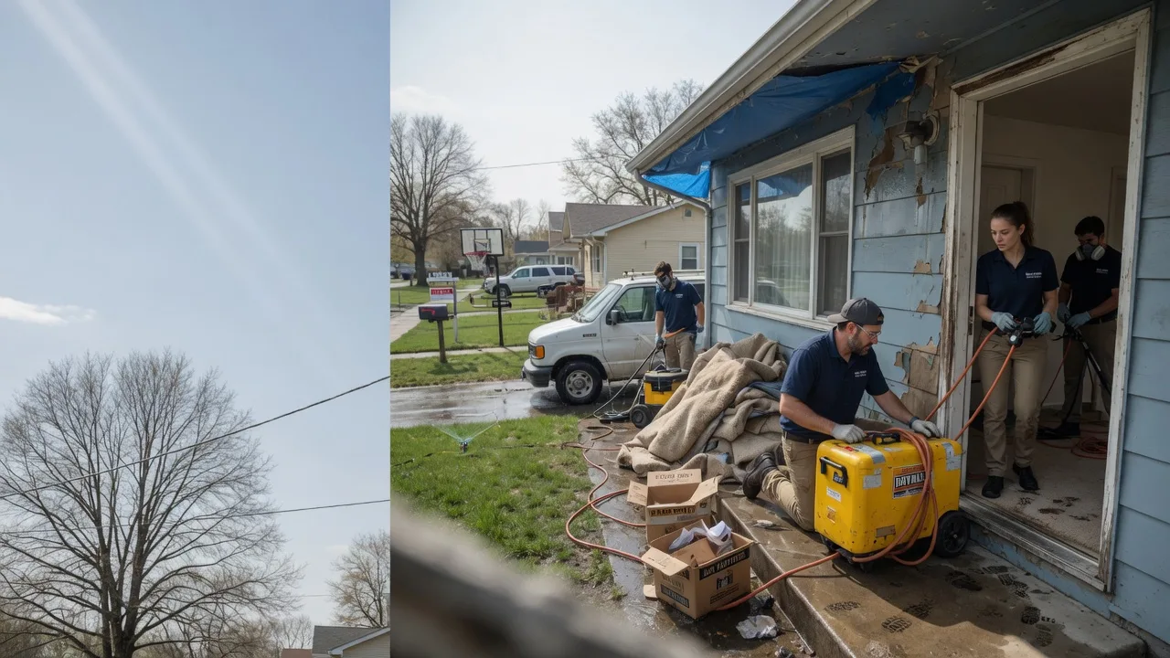 Basement Flood Cleanup in Thurmont, MD near me